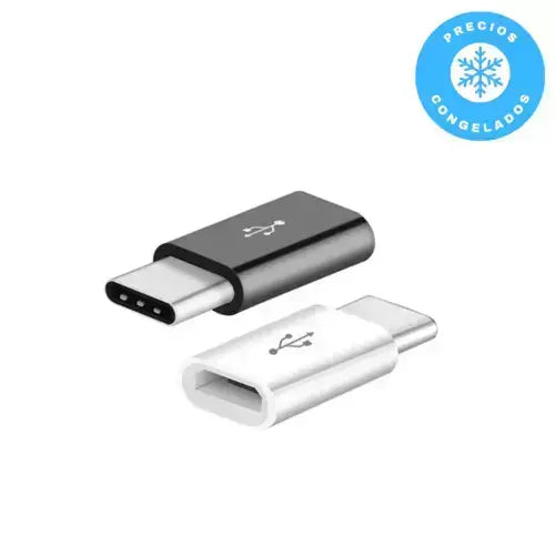 ADAPTADOR MICROUSB A TIPO-C + EMPAQUE